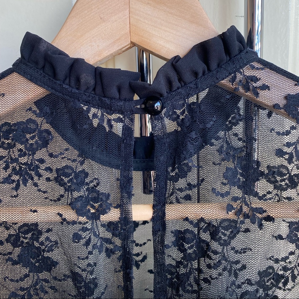 Pilgrim gorgeous high neck black lace dress - Picture 6 of 9